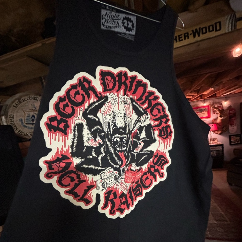 Night watch studios tank top